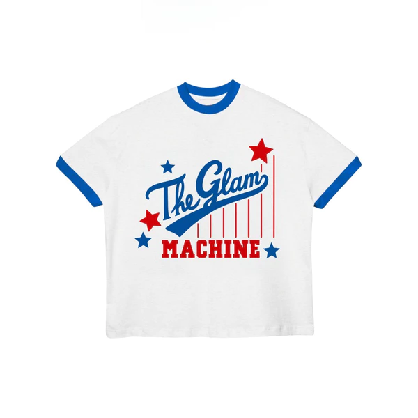 TheGlam CHÍNH HÃNG - Áo Thun Ringer "MACHINE" Form Boxy UNISEX - TS06-13