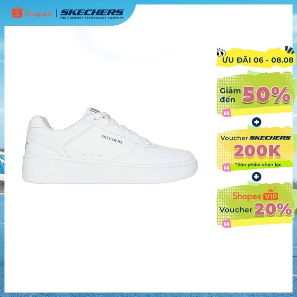 [ĐỘC QUYỀN ONLINE] Giày Thể Thao Nữ Skechers Court Classics Sport Court 2.0 Core Essential - 185160-WNVR MF
