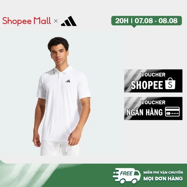 adidas Tennis & Padel Tennis Club Tennis Polo Shirt Men White JD8636