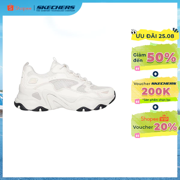 Giày Thể Thao Nam Skechers Sport D'Lites 5.0 Thường Ngày - 232493-NAT Air-Cooled Memory Foam