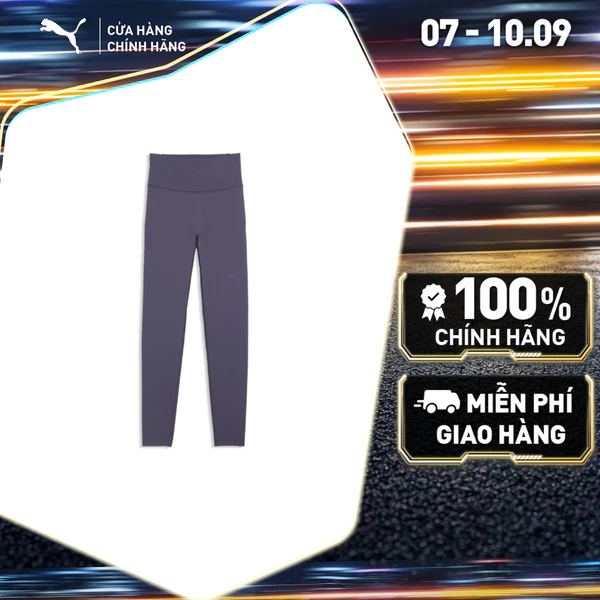 Quần Dài Tập Luyện PUMA Nữ W SHAPELUXE TIGHT Inky Depths Màu Xám