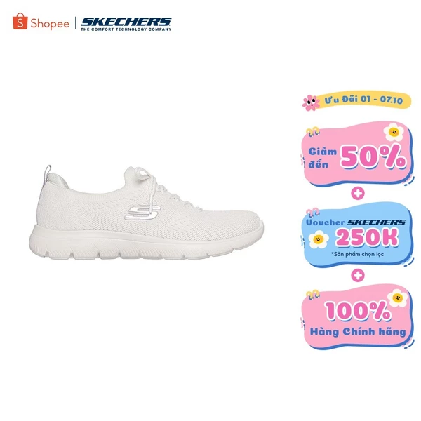 Giày Thể Thao Nữ Skechers Sport Summits True Ease Thường Ngày - 150292-WHT Memory Foam