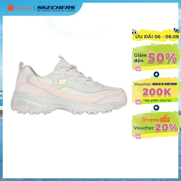 [ĐỘC QUYỀN ONLINE] Giày Thể Thao Nữ Skechers Sport D'Lites Corduroy Chic- 150242-NTMT Memory Foam