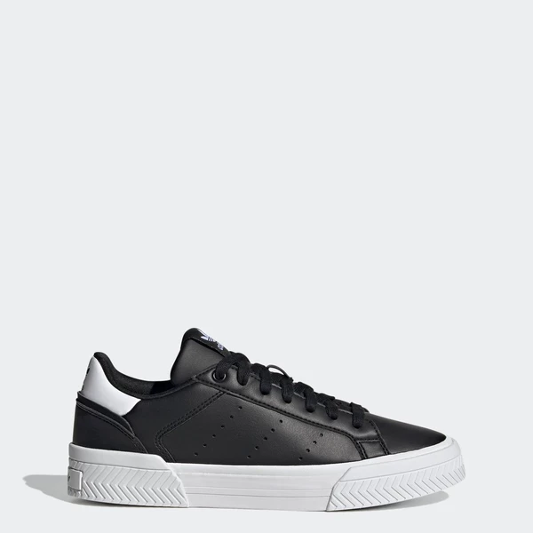 adidas Phong cách sống Giày Court Tourino Nữ Đen GZ0160