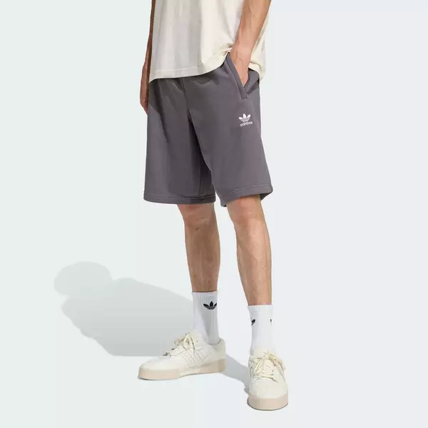 adidas Phong cách sống Quần Short Ba Lá Essentials Nam Xám JW6028