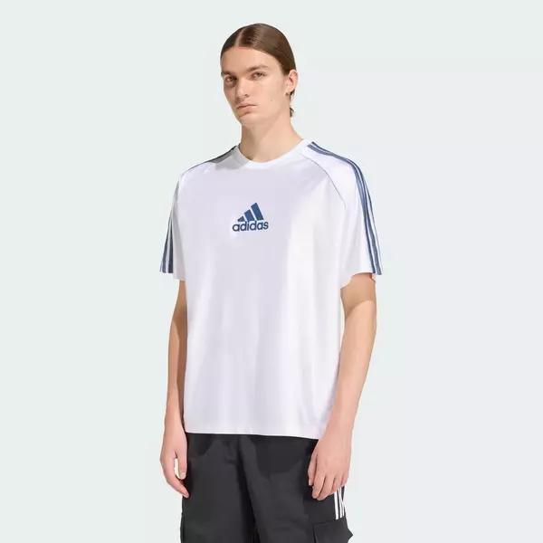 adidas Phong cách sống ÁO THUN BADGE OF SPORTS Nam trắng KC8624