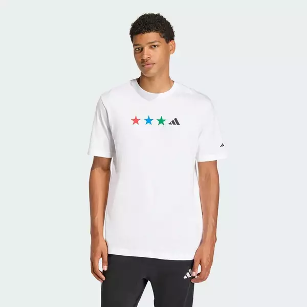 adidas Lifestyle FIFA World Cup 26™ Map Graphic T-Shirt Men White KB2530