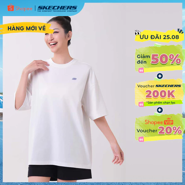 Áo Thun Tay Ngắn Unisex Skechers Skechers X Cloakwork Short Sleeve Tee - SL326U667-00QF