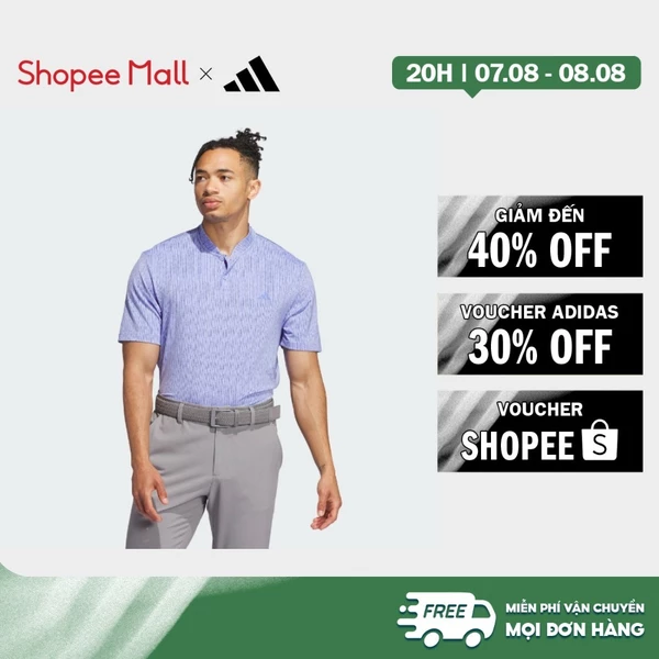 [Duy nhất 8.8 - VOUCHER 30%]adidas Đánh gôn Áo Polo Họa Tiết Ultimate365 Nam Màu xanh da trời IX4311