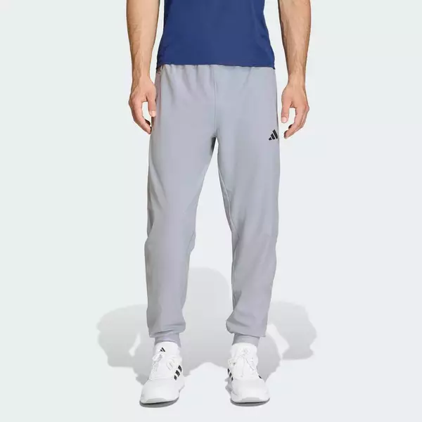 adidas Gym & Training QUẦN DỆT LINH HOẠT WORKOUT ESSENTIALS Nam Xám KD2841