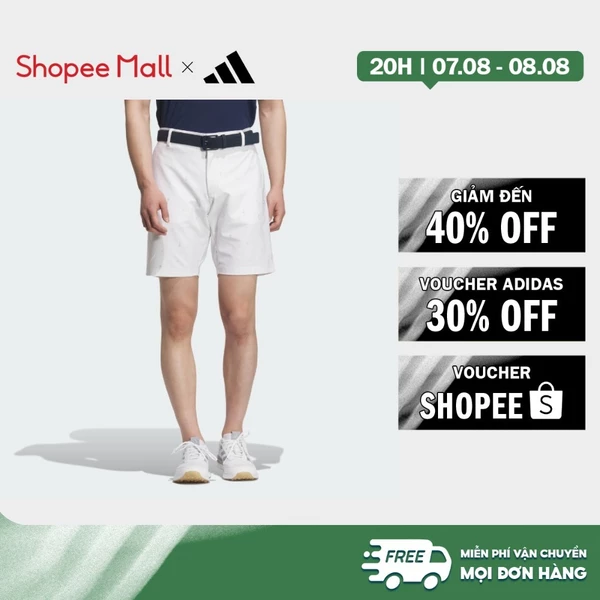 [Duy nhất 8.8 - VOUCHER 30%]adidas Đánh gôn Quần Short Golf PG Nam trắng JE7147