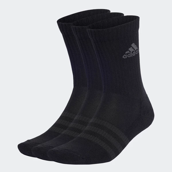 adidas Phong cách sống & Bóng rổ Bộ 3 Đôi Tất Cao Cổ Có Đệm Unisex Đen IA3950