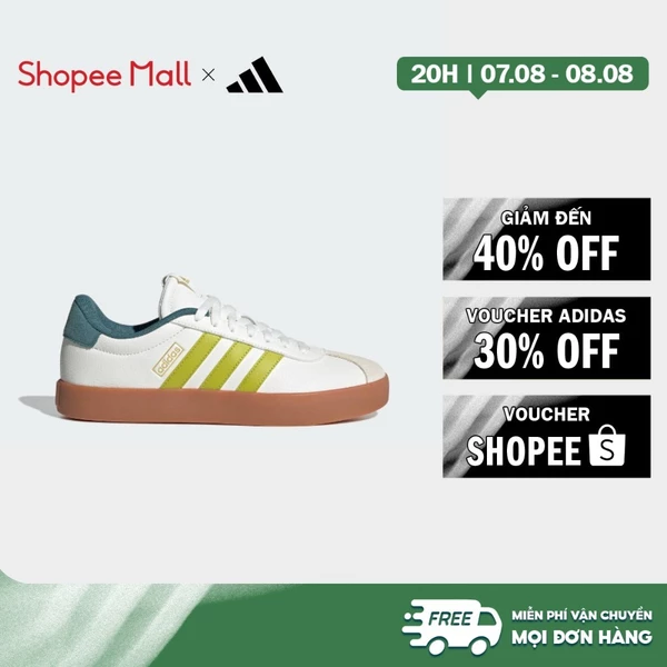 [Duy nhất 8.8 - VOUCHER 30%]adidas Phong cách sống Giày VL Court 3.0 Nam trắng JR8636
