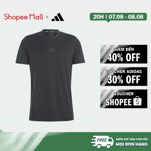 [Duy nhất 8.8 - VOUCHER 30%]adidas Gym & Training Áo Thun Tập Luyện Designed for Training Nam Đen IK9725