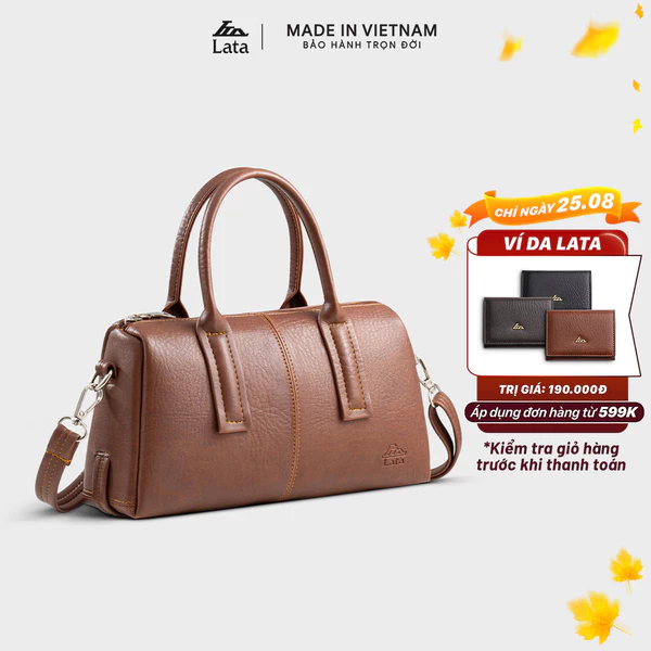 Túi Lata (Thời trang nữ form bo tròn hiện đại - Túi xách da TX29)