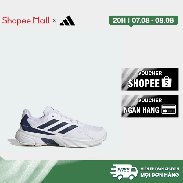 adidas Quần vợt Giày Tennis Courtjam Control 3 Nam trắng JR1749
