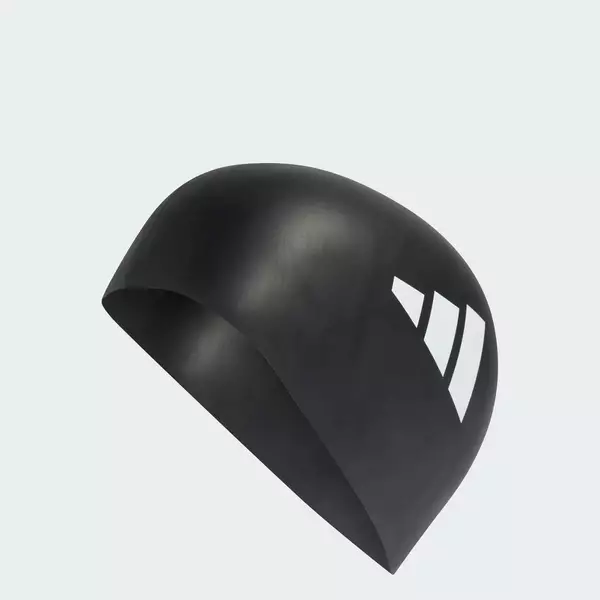adidas Bơi lội MŨ BƠI ADIDAS 3 GẠCH DÀNH CHO NGƯỜI LỚN Unisex Đen KB9515