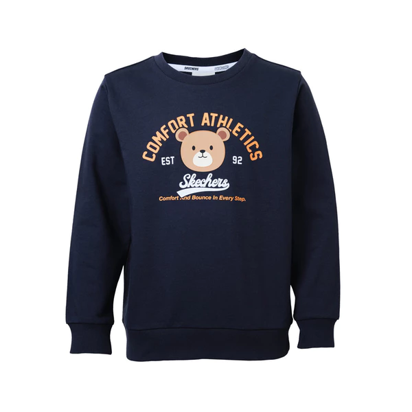 Áo Hoodie Bé Trai Skechers Comfort Athletic Pullover-SL424B658-DKG1 Online Sale