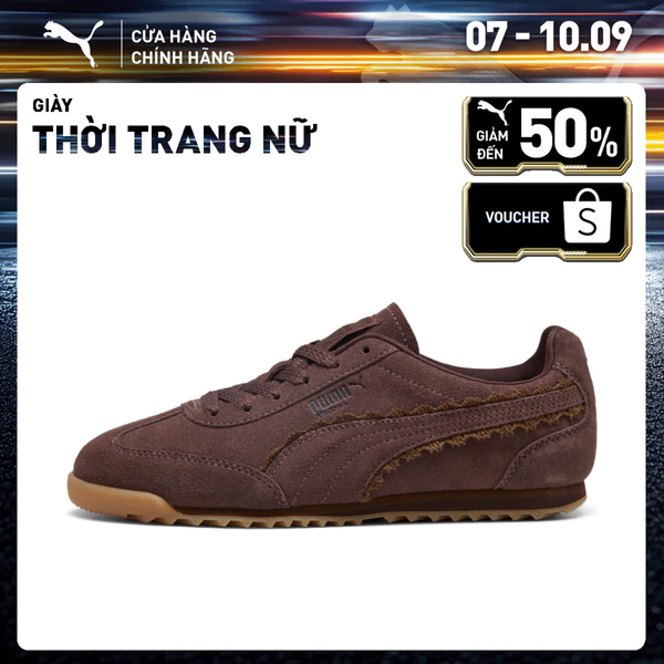 Giày Thời Trang PUMA Nữ Arizona Lace Wns Chocolate Brown-Caramel Latte Màu Nâu