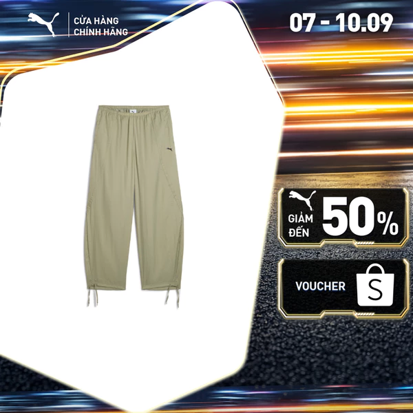 Quần Dài Thời Trang PUMA Nữ DARE TO Pants Lux Army Màu Xanh Lá