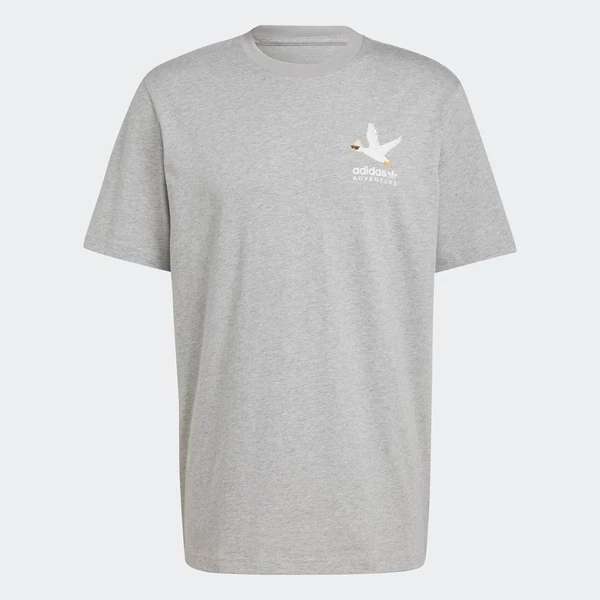 adidas Phong cách sống Áo Thun Graphic Duckies adidas Adventure Nam Xám HZ1147