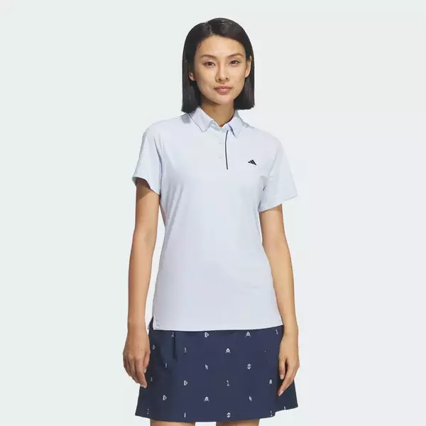 adidas Đánh gôn ÁO POLO NGẮN TAY Nữ Màu xanh da trời KB4724