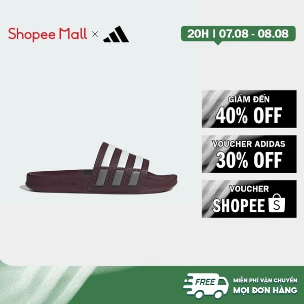 [Duy nhất 8.8 - VOUCHER 30%]adidas Lifestyle ADILETTE OG CF SLIDES Unisex Burgundy KK4923