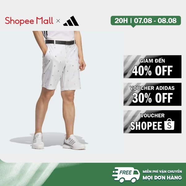 [Duy nhất 8.8 - VOUCHER 30%]adidas Golf MONOGRUM SHORTS Men White JY8270