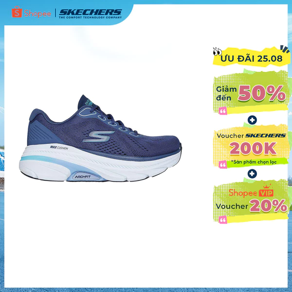 Giày Thể Thao Nữ Skechers Arch Fit Performance Max Cushioning Arch Fit 2.0 Avenida - 128941-NVBL APMA