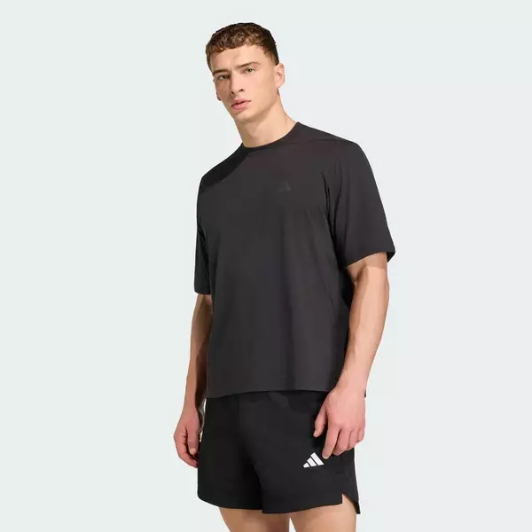 adidas Gym & Training Áo Thun Tập Luyện D4T PrimeLift Essentials In Graphic Nam Đen KF8196