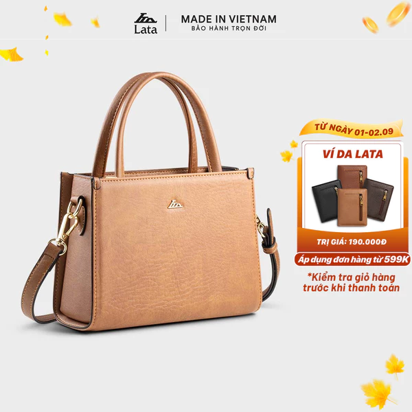Túi Lata (Thời trang nữ đi chơi size 20 - Túi đeo chéo da HN132)