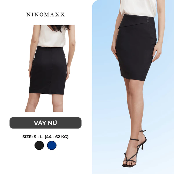 Chân Váy Công Sở Nữ Chất Liệu Nano Chống Nắng Váy Dài N&M Thương Hiệu NINOMAXX 2104028