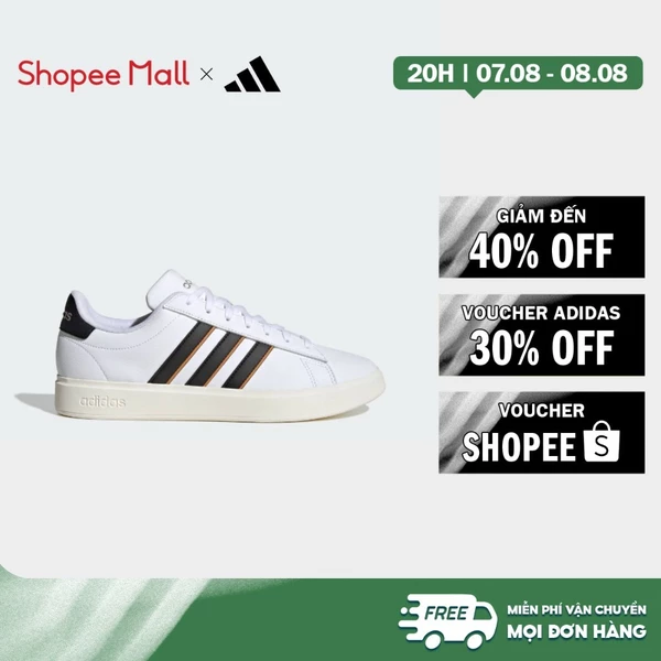 [Duy nhất 8.8 - VOUCHER 30%]adidas Phong cách sống Giày Grand Court Cloudfoam Comfort Nam trắng JH9305