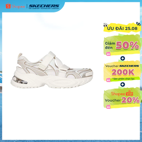 Giày Thể Thao Nữ Skechers Street UNO Ryze - 177603-NTGD Air-Cooled Memory Foam