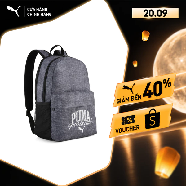Ba lô Thời Trang PUMA Unisex PHASE CLASS Backpack Black Màu Đen