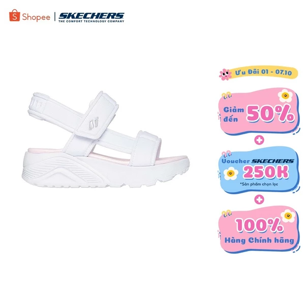 Xăng Đan/Dép Bé Gái Skechers Street UNO Lite Sandal Sunny Stand-310372L-WHT
