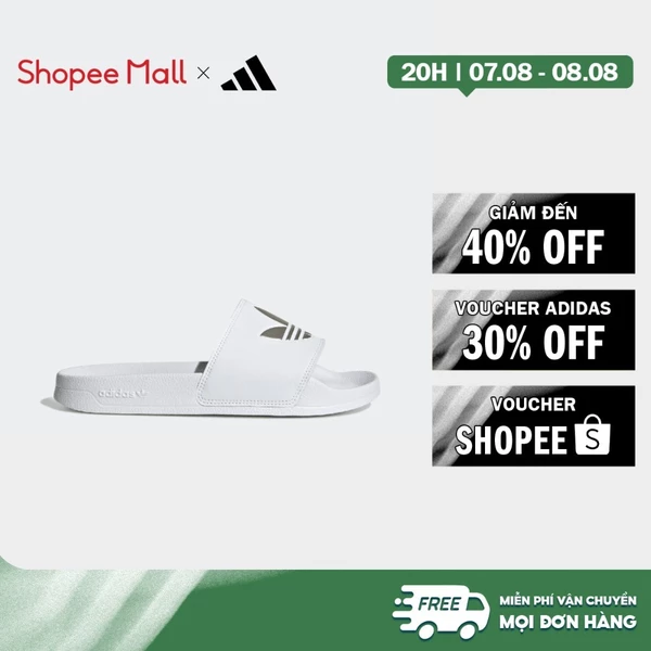 [Duy nhất 8.8 - VOUCHER 30%]adidas Phong cách sống Dép adilette Lite Nữ trắng GZ6197