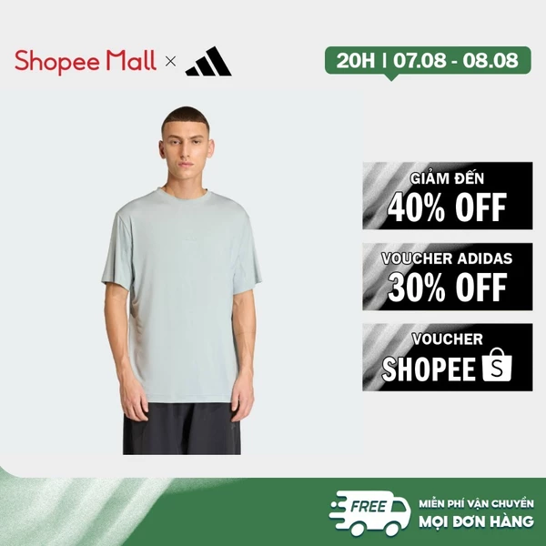[Duy nhất 8.8 - VOUCHER 30%]adidas Gym & Training ÁO THUN PUREMOTION Nam màu xanh lá KE5896
