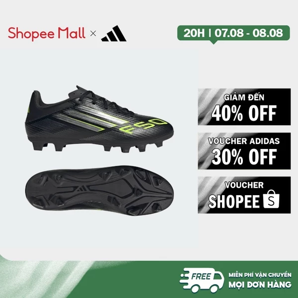 [Duy nhất 8.8 - VOUCHER 30%]adidas Bóng đá Giày Đá Bóng Firm/Multi-Ground F50 Club Unisex Đen JI0047