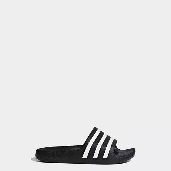 adidas Bơi lội & Phong cách sống Dép adilette Aqua Trẻ em Đen F35556