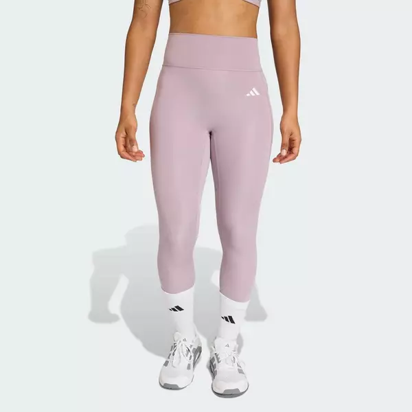 adidas Gym & Training Quần Legging 7/8 Đáy Trước Không Đường May Optime Essentials Nữ Màu tím KE5985