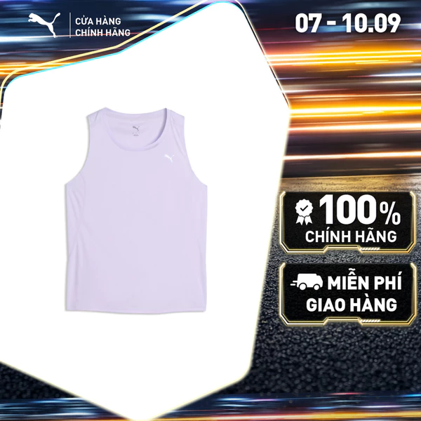 Áo Thun Chạy Bộ PUMA Nữ W RUN VELOCITY TANK (POLY) Light Lavender Màu Tím