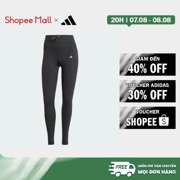 [Duy nhất 8.8 - VOUCHER 30%]adidas Chạy Quần Legging 7/8 Chạy Bộ Essentials Nữ Đen HS5464