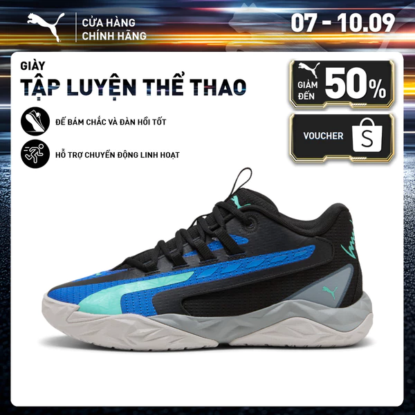 Giày Thể Thao PUMA Unisex Dagger 2 Black-Bluemazing-Aquatic Màu Đen