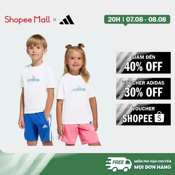 [Duy nhất 8.8 - VOUCHER 30%]adidas Phong cách sống ÁO THUN GRAPHIC TRẺ EM SUMMER ADVENTURES Trẻ em trắng KA0516