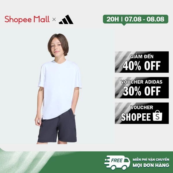 [Duy nhất 8.8 - VOUCHER 30%]adidas Phong cách sống Áo Thun Co Giãn Z.N.E. Trẻ em trắng KG1009