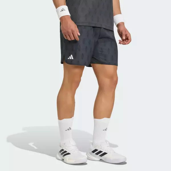 adidas Tennis CLUB TENNIS CLIMACOOL GRAPHIC SHORTS Men Grey KS8270