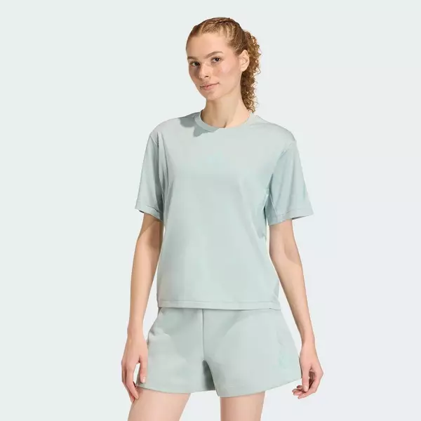 adidas Phong cách sống Áo Thun adidas Z.N.E. Nữ màu xanh lá KC7723