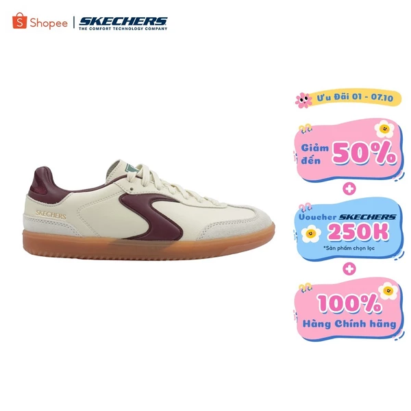 Giày Thể Thao Nam Skechers Court Classics Hotshot Claspe - 254155-NTBG Air-Cooled Memory Foam