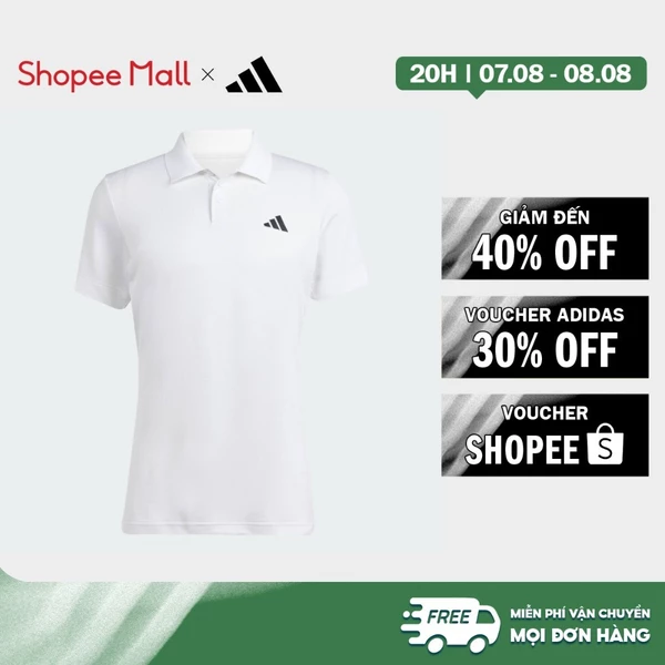 [Duy nhất 8.8 - VOUCHER 30%]adidas Quần vợt Áo Polo Tennis FreeLift Nam trắng IQ4741